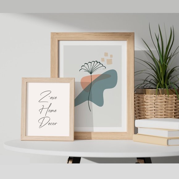 Modern Minimalist Abstract Nature Boho Wall Art Print Home Decor [No Fra… - Picture 5 of 5